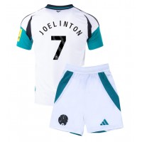 Maglia Calcio Newcastle United Joelinton #7 Terza Divisa Bambino 2024-25 Manica Corta (+ pantaloncini)